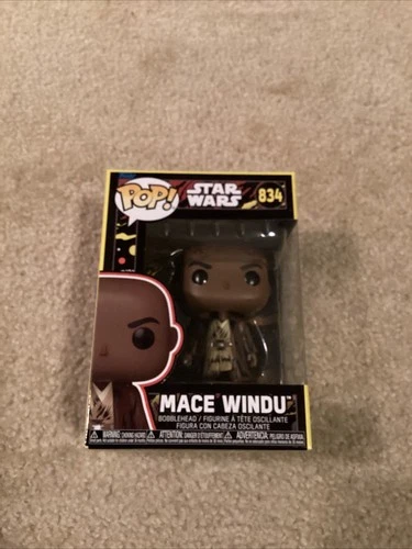 FUNKO POP! MACE WINDU #834~ MINT~ STAR WARS SERIES ~