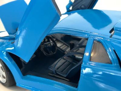 Maisto 1995 Lamborghini Jota Special Edition BLUE Diecast Model