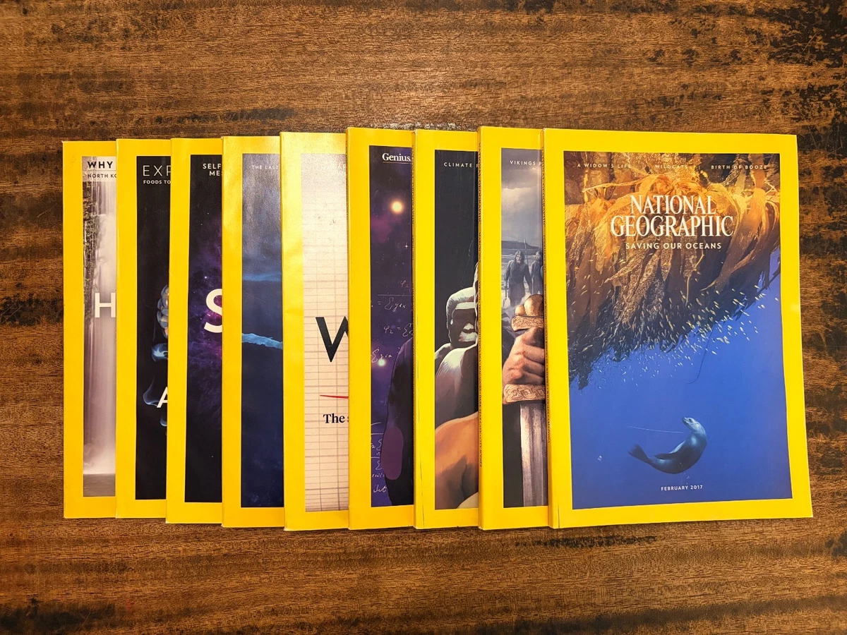 Журналы National Geographic на английском языке - огромный выбор