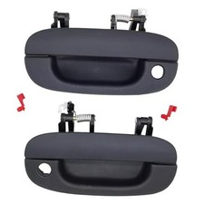 2pcs Exterior Door Handles Compatible With 1994-2002 Dodge Ram 1500 2500 3500