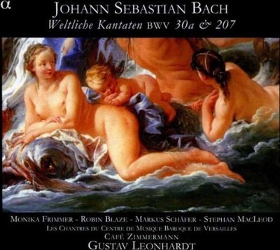 Audio Cd Neu - Johann Sebastian Bach - Profane Cantate -I- Alpha Classics