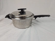 VTG VOLLRATH Vacumatic Stainless Steel 2.5qt 304-S Cookware Sauce Pan w/ Lid