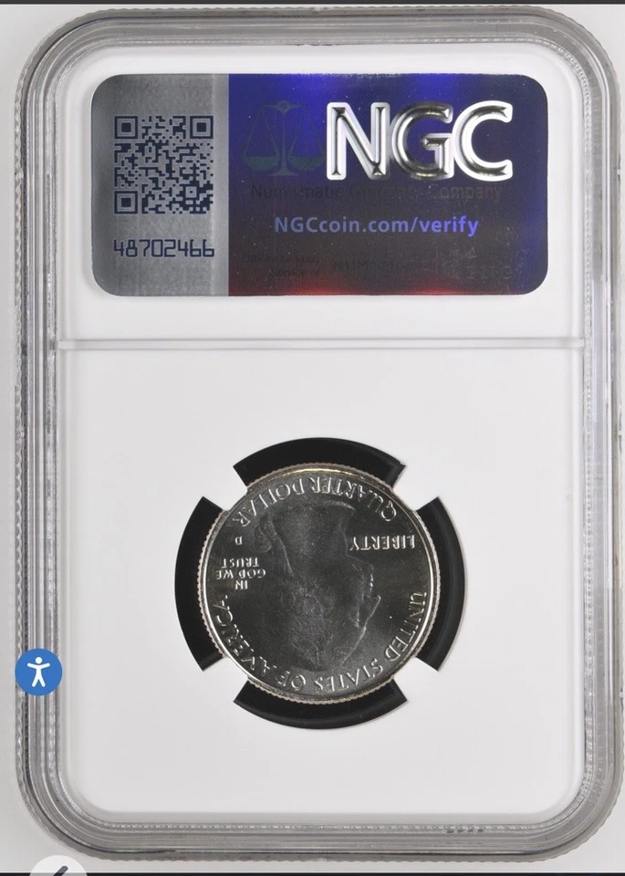 2018-D Washington Quarter Pictured Rocks MS68 NGC - Image 2 of 2