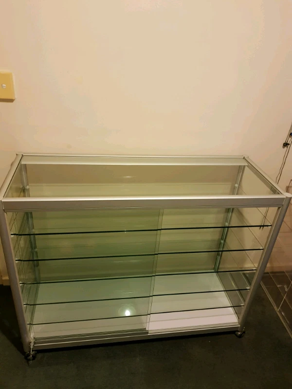 Glass Display Cabinet 120 45 90cm Cabinets Gumtree Australia