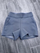 Lululemon Shaped Short in Sterling size 4 gray and black stripes ponte knit