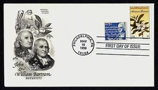 #3314 33c John & William Bartram w/ 1393D, Art Craft FDC **ANY 5=FREE SHIPPING**
