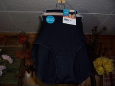 VANITY FAIR WOMENS BRIEFS UNDERWEAR 3 PACK SIZE MEDIUM 6 BLACK TAN PANTIES NEW