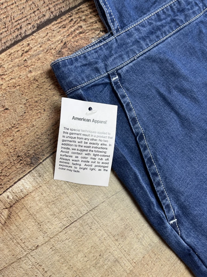 Mono vaquero azul American Apparel nuevo S Y2k Foto 4 de 4