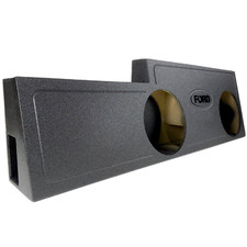 Super Duty Dual 12" Ported Subwoofer Box Enclosure For 99-16 Ford F250/350/450