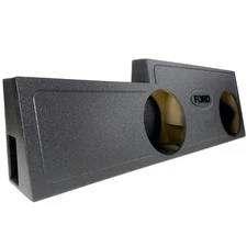 Super Duty Dual 12" Ported Subwoofer Box Enclosure For 99-16 Ford F250/350/450