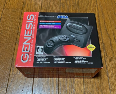 SEGA Genesis Mini 2 mega drive usa ver. 60 title include