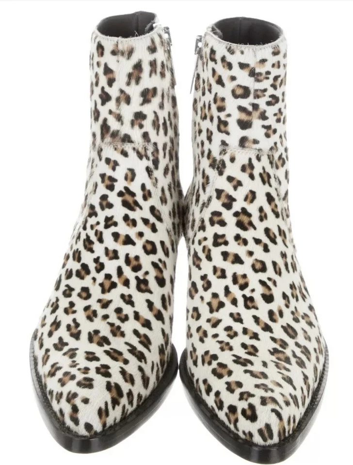 Botines al tobillo Calvin Klein Tiesa blancos para mujer talla 8 Foto 3 de 4