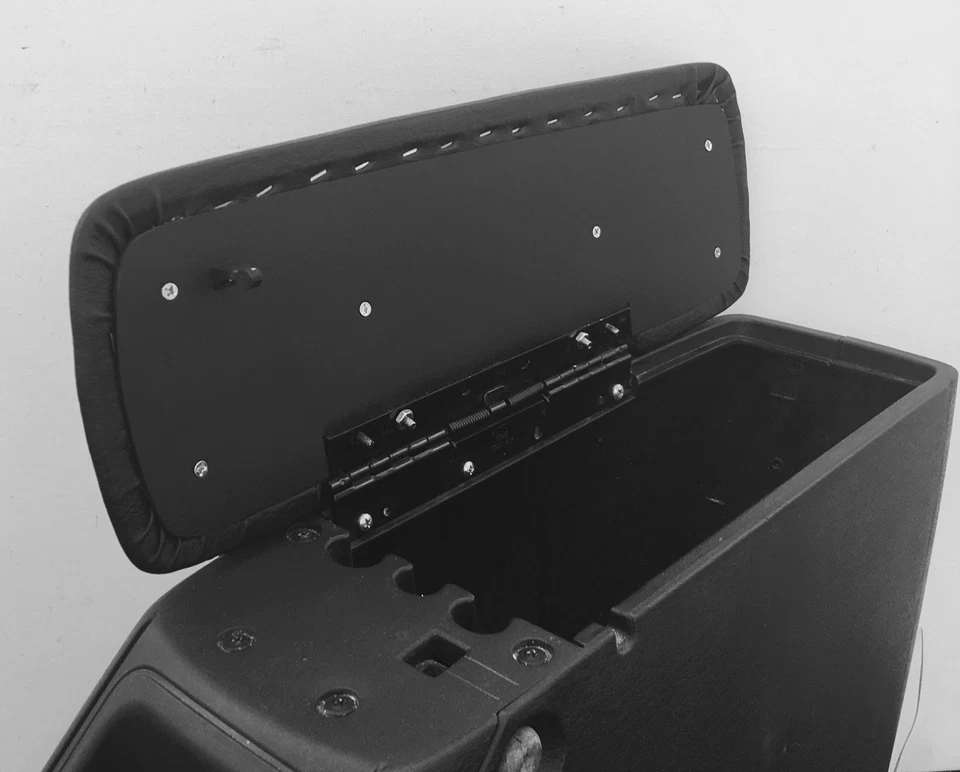 ¡Nuevo! Dodge Durango Dakota 2001-2007 reposabrazos consola central gris oscuro carbón Foto 4 de 4