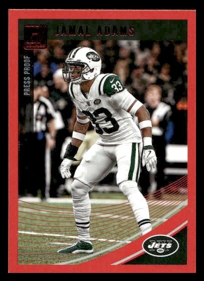 2018 Donruss #213 Jamal Adams RED New York Jets