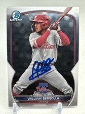 William Bergolla 2023 Bowman Chrome #BDC-64 Chicago White Sox SIGNED