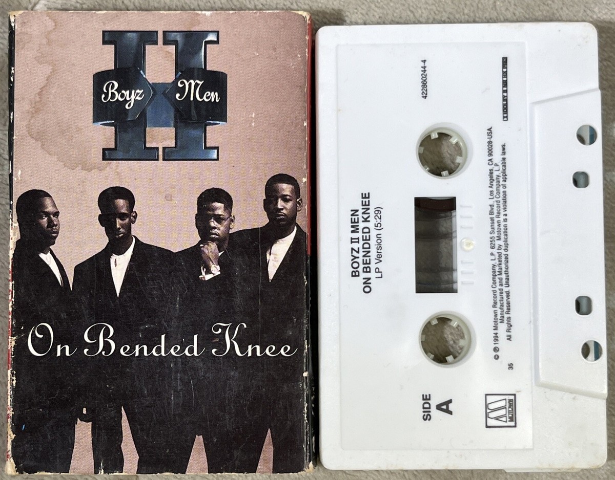 Boyz II Men On Bended Knee Cassette Single Tape 1994 Motown