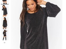 Show Me Your MuMu sparkle new year x small dress short mini