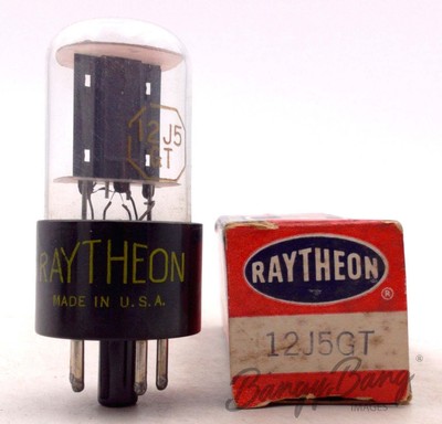 Raytheon 12J5GT/VT-135 Universal General Purpose Triode Audio Vacuum Tube Valve-