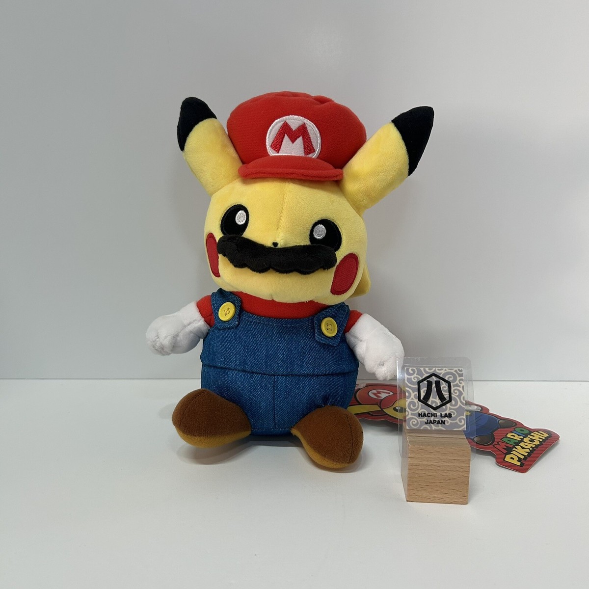 Nintendo Mario & Luigi Pikachu Plush Toy Set with tag Pokemon