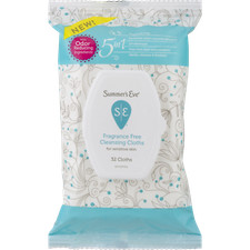 Summer's Eve Cleansing Cloths, Fragrance Free, 32 Ct - Cleansing Odor..
