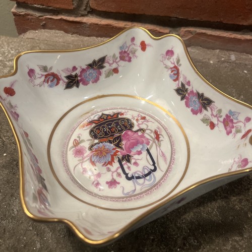 Copie Limoges d'ancien Floral-gold Rim Bowl- Gorgeous Piece 6 1/2” Wide - Picture 3 of 6