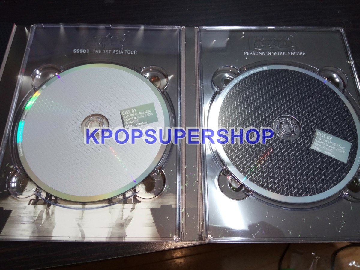 SS501 The 1st Asia Tour Persona in Seoul Encore 2 DVD Great