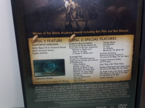 The Lord of the Rings Trilogy DVD Bundle Fellowship Of The Ring & The Two Towers - Picture 7 of 15