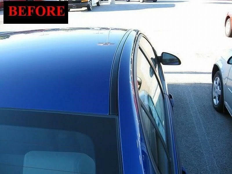 FOR MITSUBISHI CHROME 2PC ROOF TOP TRIM DRIP MOLDINGS COVERS SET 5 YR WARRANTY - Image 3 of 4