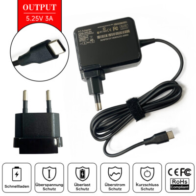 15.75W Netzteil Ladegerät für HP TYPE-C Pavilion x2 10-N014DX 10-n013TU