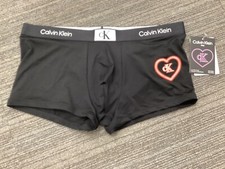 CALVIN KLEIN 1996 CK LOVE NB3718-001 low rise trunk black 24