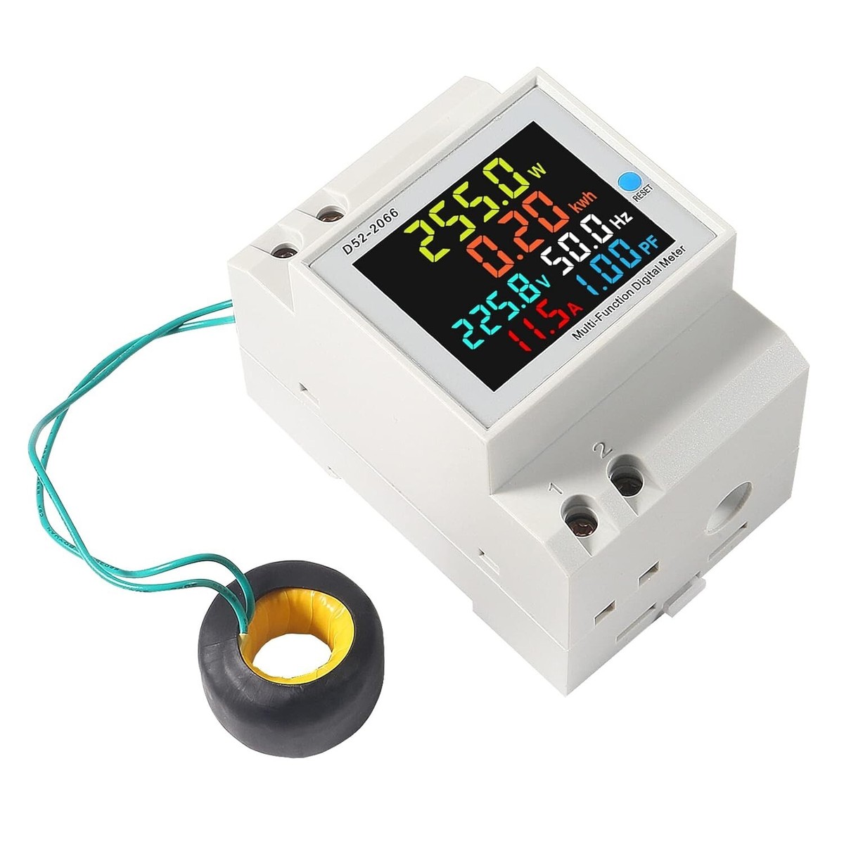 Meter Energy Electricity Usage Monitor Digital Single Phase Energy Meter Tester Ac 110v 40v 300v 100a Ampermeter Power Voltmeter Ammeter Voltage Amps Watt Kwh Frequency Power Factor Meter Multimeter External Ct External Meter Energy Electricity Usage Monitor Digital Single Phase Energy Meter Tester Ac 110v 40v 300v 100a Ampermeter Power Voltmeter Ammeter Voltage Amps Watt Kwh Frequency Power Factor Meter Multimeter External Ct External