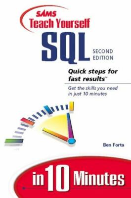 Sams Teach Yourself SQL in 10 Minutes (2nd Edition) - Paperback - GOOD