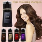 Hair Dye Shampoo, Nova Hair Instant Dye Shampoo,Hair Color Shampoo for Hair
