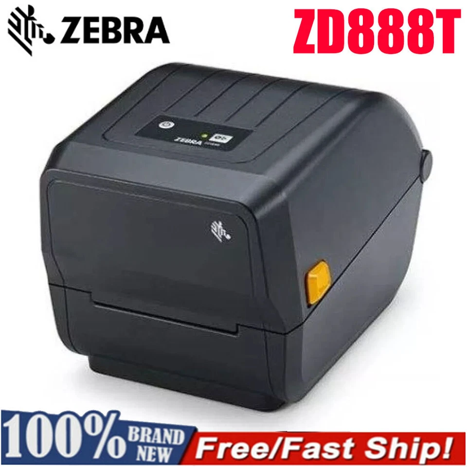 Zebra ZD888T USB 203 DPI Desktop Thermal Barcode Label Printer Replace GK888T - Image 2 of 4