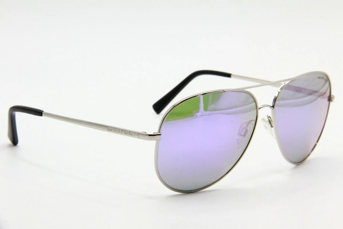 NEW MICHAEL KORS MK 5016 10013R SILVER AUTHENTIC SUNGLASSES MK5016