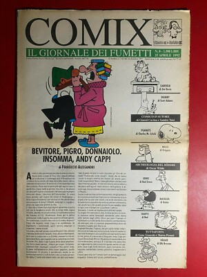 COMIX Comic Zeitung Nr.8/1992 ANDY CAPP STURMTRUPPEN BONVI MORDILLO