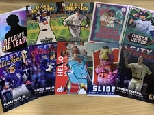 2023 Topps Big League Inserts - 8 Bit, BL, City Slickers, Mascots, Roll Call