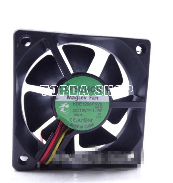 1PC SUNON KDE1206PKV2 ultra-quiet projector fan 6020 12V 1.1W three