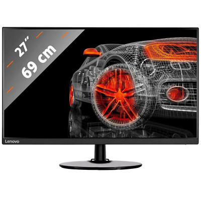 Lenovo D27-20 27'' Widescreen Full HD IPS LCD Monitor - Schwarz