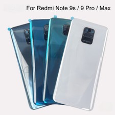 Glass Rear Battery Door Replacement For Xiaomi Redmi Note 9S Note 9 Pro Max