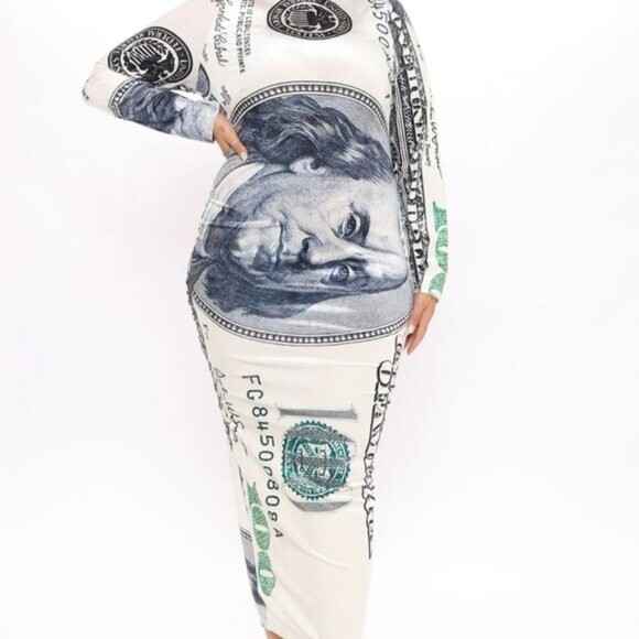 money print bodycon dress 💚 NEON EXCLUSIVE TUBE BODYCON | DRESS main image 0