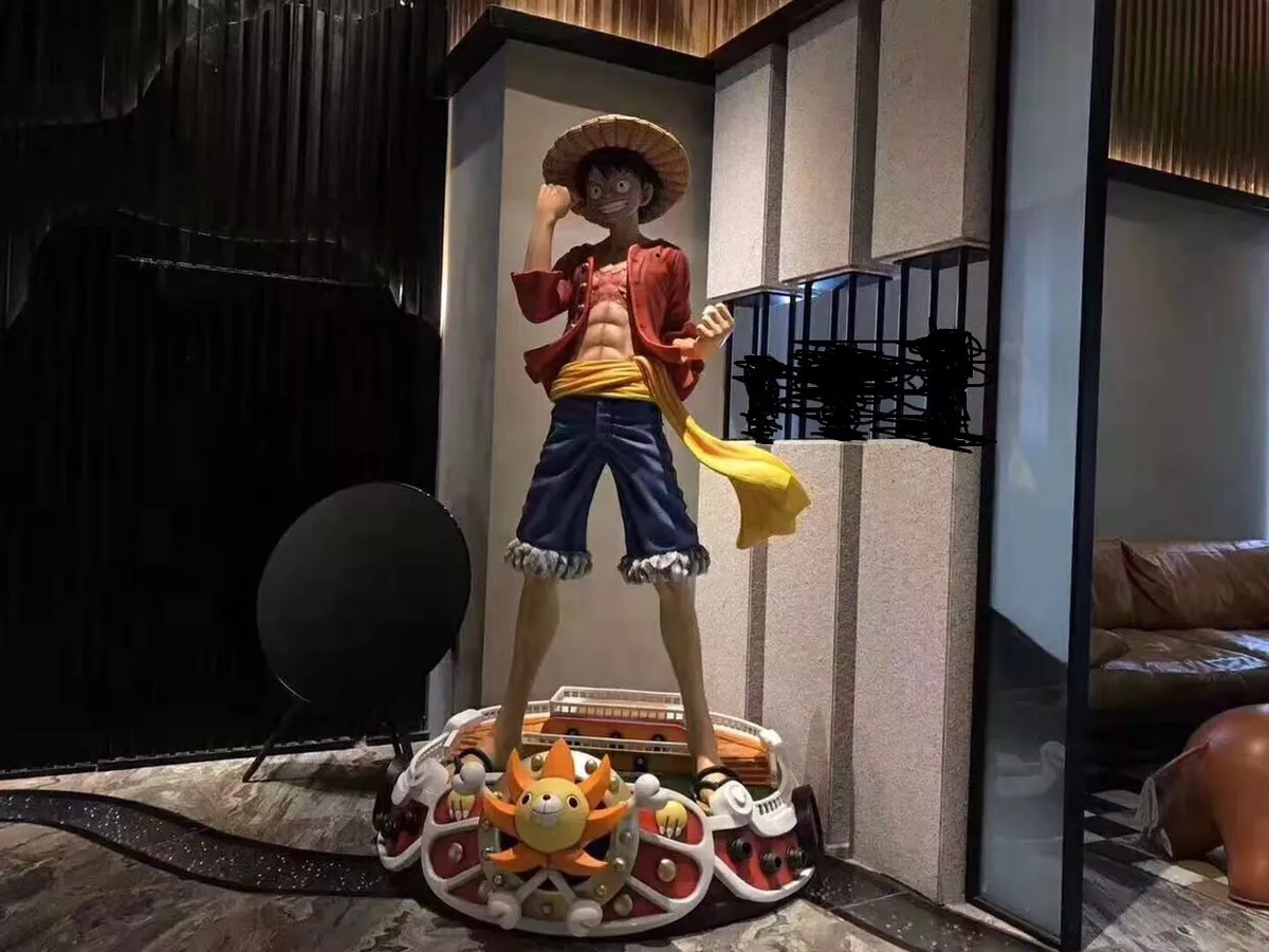 Life size statue of One Piece's Monkey D. Luffy unveiled in