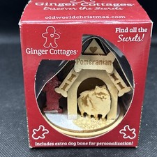 Ginger Cottages Pomeranian K9118 Ornament, Multi  81017 NEW