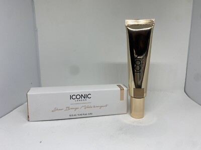 Iconic London Sheer Bronze Liquid Bronzer   Beach Vibes   0.42 Fl Oz