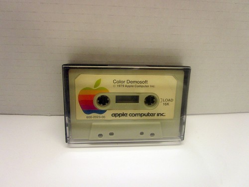Little Brick Out / Color Demosoft Apple II Cassette Tape by Apple Computer, 1979 - Picture 2 of 2