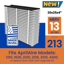 Replacement Filter for Aprilaire Air Purifier 1210 1620 2120 2200 2210 3210 4200