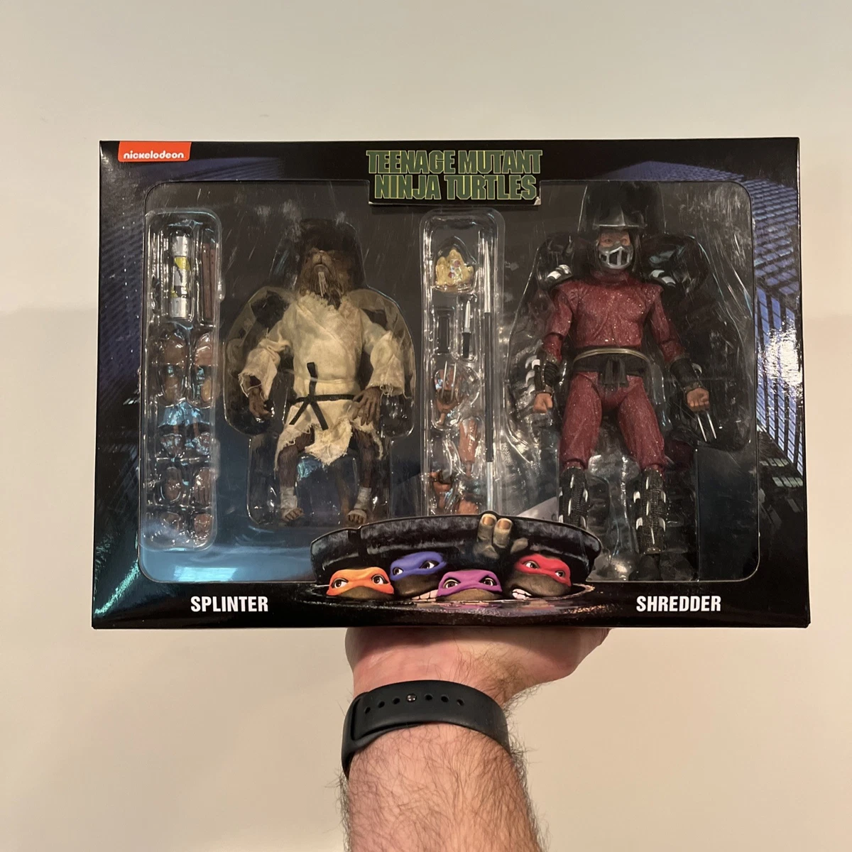 NECA Splinter Teenage Mutant Ninja Turtles Action Figures