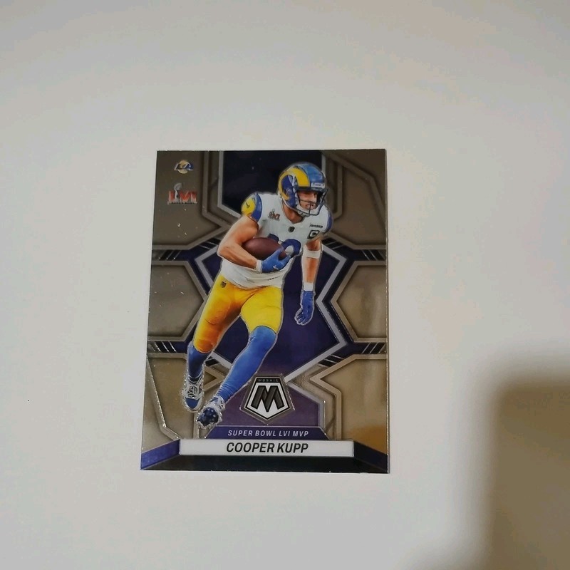 Cooper Kupp 2022 Panini Mosaic Super Bowl LVl MVP Card #299 Los Angeles Rams NFL