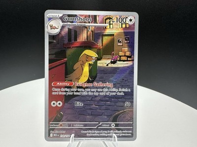 Gumshoos 153/132 (NM) - ME01: Mega Evolution - Illustration Rare - Pokemon TCG