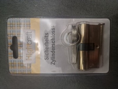 Sicherheits-Zylinderschloss 60mm (30/30)   Neu & OVP   Highcraft